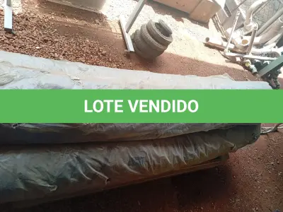 LOTE 475 - 03 ROLOS DE MANTAS BIDINS. (NO ESTADO) ATENÇÃO! FAZER A VISITAÇÃO ANTES DE ARREMATAR, NÃO SABEMOS SE FUNCIONA. LEILÃO NÃO TEM GARANTIA E NEM DEVOLUÇÃO, SUJEITO A POSSÍVEIS AVARIAS VISÍVEIS/OCULTAS E/OU AUSÊNCIA DE COMPONENTES.