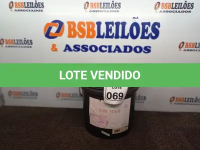 LOTE 069 - 01 MASSA ACRÍLICA DW-1000 PARA TRATAMENTO DE JUNTAS E ACABAMENTOS 30KG. (NO ESTADO) ATENÇÃO! FAZER A VISITAÇÃO ANTES DE ARREMATAR, NÃO SABEMOS SE FUNCIONA. LEILÃO NÃO TEM GARANTIA E NEM DEVOLUÇÃO, SUJEITO A POSSÍVEIS AVARIAS VISÍVEIS/OCULTAS E/OU AUSÊNCIA DE COMPONENTES.