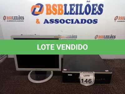 LOTE 146 - 01 CPU MARCA HP E 01 MONITOR SAMSUNG. (NO ESTADO) ATENÇÃO! FAZER A VISITAÇÃO ANTES DE ARREMATAR, NÃO SABEMOS SE FUNCIONA. LEILÃO NÃO TEM GARANTIA E NEM DEVOLUÇÃO, SUJEITO A POSSÍVEIS AVARIAS VISÍVEIS/OCULTAS E/OU AUSÊNCIA DE COMPONENTES.