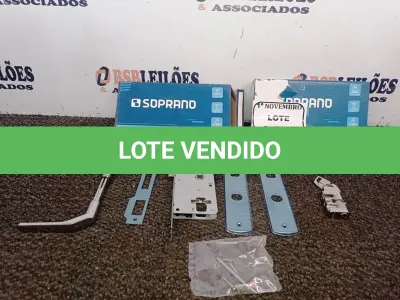 LOTE 131 - 02 FECHADURAS POPLINE ALAVANCA CR SOPRANO (NO ESTADO) ATENÇÃO! FAZER A VISITAÇÃO ANTES DE ARREMATAR, NÃO SABEMOS SE FUNCIONA. LEILÃO NÃO TEM GARANTIA E NEM DEVOLUÇÃO, SUJEITO A POSSÍVEIS AVARIAS VISÍVEIS/OCULTAS E/OU AUSÊNCIA DE COMPONENTES.