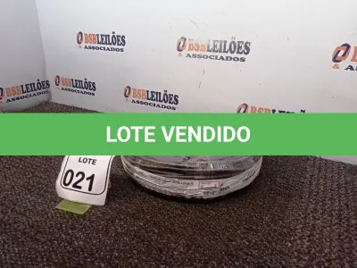 LOTE 021 - 01 ROLO DE FIO NA COR PRETA, MARCA STAR BRAZIL CABO FLEXÍVEL 45C/750V 1X10MM². (NO ESTADO) ATENÇÃO! FAZER A VISITAÇÃO ANTES DE ARREMATAR, NÃO SABEMOS SE FUNCIONA. LEILÃO NÃO TEM GARANTIA E NEM DEVOLUÇÃO, SUJEITO A POSSÍVEIS AVARIAS VISÍVEIS/OCULTAS E/OU AUSÊNCIA DE COMPONENTES.