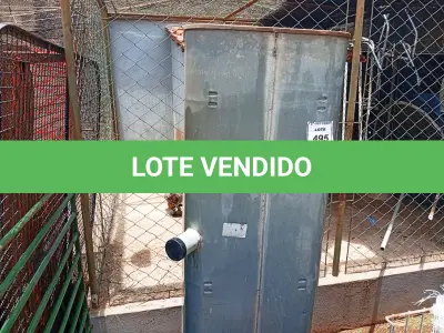 LOTE 495 - 01 TANQUE DE COMBUSTÍVEL DE FERRO. (NO ESTADO) ATENÇÃO! FAZER A VISITAÇÃO ANTES DE ARREMATAR, NÃO SABEMOS SE FUNCIONA. LEILÃO NÃO TEM GARANTIA E NEM DEVOLUÇÃO, SUJEITO A POSSÍVEIS AVARIAS VISÍVEIS/OCULTAS E/OU AUSÊNCIA DE COMPONENTES.