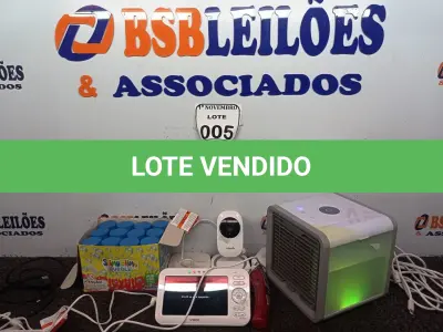 LOTE 005 - 01 BABÁ ELETRÔNICA, 01 UMIDIFICADOR PORTÁTIL, 03 CABOS DIVERSOS, 01 CARREGADOR E DIVERSOS.  (NO ESTADO) ATENÇÃO! FAZER A VISITAÇÃO ANTES DE ARREMATAR, NÃO SABEMOS SE FUNCIONA. LEILÃO NÃO TEM GARANTIA E NEM DEVOLUÇÃO, SUJEITO A POSSÍVEIS AVARIAS VISÍVEIS/OCULTAS E/OU AUSÊNCIA DE COMPONENTES.