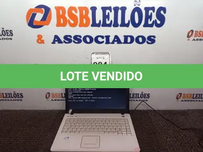 LOTE 004 - 01 NOTEBOOK COM CARREGADOR MARCA POSITIVO.     (NO ESTADO) ATENÇÃO! FAZER A VISITAÇÃO ANTES DE ARREMATAR, NÃO SABEMOS SE FUNCIONA. LEILÃO NÃO TEM GARANTIA E NEM DEVOLUÇÃO, SUJEITO A POSSÍVEIS AVARIAS VISÍVEIS/OCULTAS E/OU AUSÊNCIA DE COMPONENTES.