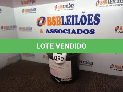 LOTE 069 - 01 MASSA ACRÍLICA DW-1000 PARA TRATAMENTO DE JUNTAS E ACABAMENTOS 30KG. (NO ESTADO) ATENÇÃO! FAZER A VISITAÇÃO ANTES DE ARREMATAR, NÃO SABEMOS SE FUNCIONA. LEILÃO NÃO TEM GARANTIA E NEM DEVOLUÇÃO, SUJEITO A POSSÍVEIS AVARIAS VISÍVEIS/OCULTAS E/OU AUSÊNCIA DE COMPONENTES.