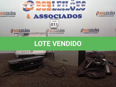 LOTE 011 - 01 PLAYSTATION 2 COM 01 CONTROLE E FONTE, 01 SUBWOOFER MARCA DELL E 01 PROJETOR MARCA HITACHI MODELO CP-5318. (NO ESTADO) ATENÇÃO! FAZER A VISITAÇÃO ANTES DE ARREMATAR, NÃO SABEMOS SE FUNCIONA. LEILÃO NÃO TEM GARANTIA E NEM DEVOLUÇÃO, SUJEITO A POSSÍVEIS AVARIAS VISÍVEIS/OCULTAS E/OU AUSÊNCIA DE COMPONENTES.