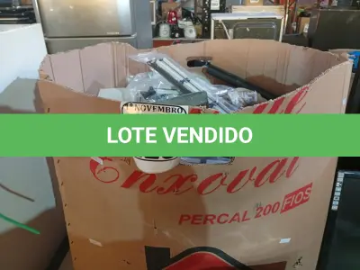 LOTE 228 - 01 LOTE C/GRANDE QUANTIDADE DE TUBULAÇÕES ELÉTRICAS MARCAS E MODELOS DIVERSOS. (NO ESTADO) ATENÇÃO! FAZER A VISITAÇÃO ANTES DE ARREMATAR, NÃO SABEMOS SE FUNCIONA. LEILÃO NÃO TEM GARANTIA E NEM DEVOLUÇÃO, SUJEITO A POSSÍVEIS AVARIAS VISÍVEIS/OCULTAS E/OU AUSÊNCIA DE COMPONENTES.