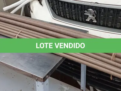 LOTE 531 - 14 CANOS DE ÁGUA MEDIDAS DIVERSAS. (NO ESTADO) ATENÇÃO! FAZER A VISITAÇÃO ANTES DE ARREMATAR, NÃO SABEMOS SE FUNCIONA. LEILÃO NÃO TEM GARANTIA E NEM DEVOLUÇÃO, SUJEITO A POSSÍVEIS AVARIAS VISÍVEIS/OCULTAS E/OU AUSÊNCIA DE COMPONENTES.