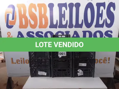 LOTE 061 - 10 CESTAS ORGANIZADORAS NA COR PRETA. (NO ESTADO) ATENÇÃO! FAZER A VISITAÇÃO ANTES DE ARREMATAR, NÃO SABEMOS SE FUNCIONA. LEILÃO NÃO TEM GARANTIA E NEM DEVOLUÇÃO, SUJEITO A POSSÍVEIS AVARIAS VISÍVEIS/OCULTAS E/OU AUSÊNCIA DE COMPONENTES.