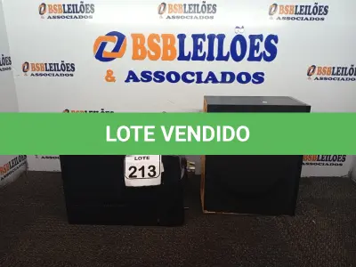 LOTE 213 - 01 APARELHO DE SOM TOCA CD’S MARCA SAMSUNG 220V COM 01 CAIXA DE SOM. (NO ESTADO) ATENÇÃO! FAZER A VISITAÇÃO ANTES DE ARREMATAR, NÃO SABEMOS SE FUNCIONA. LEILÃO NÃO TEM GARANTIA E NEM DEVOLUÇÃO, SUJEITO A POSSÍVEIS AVARIAS VISÍVEIS/OCULTAS E/OU AUSÊNCIA DE COMPONENTES.