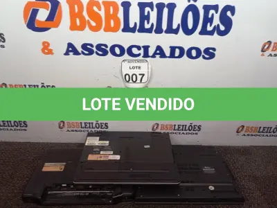 LOTE 007 - 03 NOTEBOOKS PARA RETIRADA DE PEÇAS. (NO ESTADO) ATENÇÃO! FAZER A VISITAÇÃO ANTES DE ARREMATAR, NÃO SABEMOS SE FUNCIONA. LEILÃO NÃO TEM GARANTIA E NEM DEVOLUÇÃO, SUJEITO A POSSÍVEIS AVARIAS VISÍVEIS/OCULTAS E/OU AUSÊNCIA DE COMPONENTES.