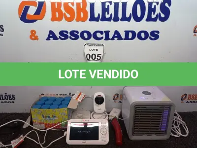 LOTE 005 - 01 BABÁ ELETRÔNICA, 01 UMIDIFICADOR PORTÁTIL, 03 CABOS DIVERSOS, 01 CARREGADOR E DIVERSOS.  (NO ESTADO) ATENÇÃO! FAZER A VISITAÇÃO ANTES DE ARREMATAR, NÃO SABEMOS SE FUNCIONA. LEILÃO NÃO TEM GARANTIA E NEM DEVOLUÇÃO, SUJEITO A POSSÍVEIS AVARIAS VISÍVEIS/OCULTAS E/OU AUSÊNCIA DE COMPONENTES.