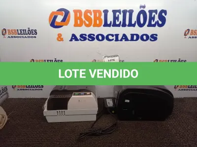 LOTE 048 - 02 IMPRESSORAS DE ETIQUETAS MARCA BRAVO E BEMATECH SENDO 01 C/FONTE. (NO ESTADO) ATENÇÃO! FAZER A VISITAÇÃO ANTES DE ARREMATAR, NÃO SABEMOS SE FUNCIONA. LEILÃO NÃO TEM GARANTIA E NEM DEVOLUÇÃO, SUJEITO A POSSÍVEIS AVARIAS VISÍVEIS/OCULTAS E/OU AUSÊNCIA DE COMPONENTES.