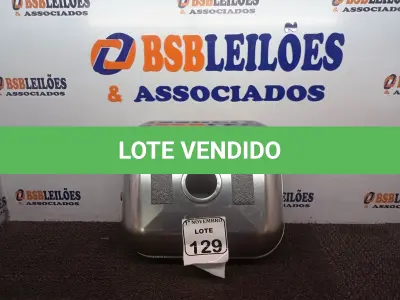 LOTE 129 - 01 CUBA EM AÇO INOX 400X340X140MM.(NOVA) (NO ESTADO) ATENÇÃO! FAZER A VISITAÇÃO ANTES DE ARREMATAR, NÃO SABEMOS SE FUNCIONA. LEILÃO NÃO TEM GARANTIA E NEM DEVOLUÇÃO, SUJEITO A POSSÍVEIS AVARIAS VISÍVEIS/OCULTAS E/OU AUSÊNCIA DE COMPONENTES.