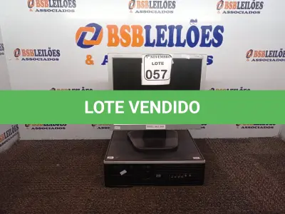 LOTE 057 - 01 CPU E 01 MONITOR MARCAS E MODELOS DIVERSOS. (NO ESTADO) ATENÇÃO! FAZER A VISITAÇÃO ANTES DE ARREMATAR, NÃO SABEMOS SE FUNCIONA. LEILÃO NÃO TEM GARANTIA E NEM DEVOLUÇÃO, SUJEITO A POSSÍVEIS AVARIAS VISÍVEIS/OCULTAS E/OU AUSÊNCIA DE COMPONENTES.