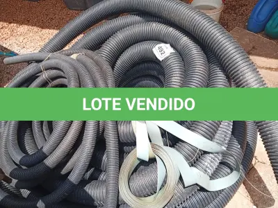 LOTE 492 - 01 LOTE C/MANGUEIRAS CORRUGADAS TAMANHOS DIVERSOS. (NO ESTADO) ATENÇÃO! FAZER A VISITAÇÃO ANTES DE ARREMATAR, NÃO SABEMOS SE FUNCIONA. LEILÃO NÃO TEM GARANTIA E NEM DEVOLUÇÃO, SUJEITO A POSSÍVEIS AVARIAS VISÍVEIS/OCULTAS E/OU AUSÊNCIA DE COMPONENTES.