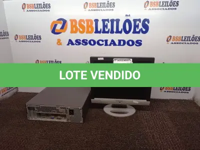 LOTE 077 - 01 CPU MARCA LENOVO E 01 MONITOR MARCA POSITIVO. (NO ESTADO) ATENÇÃO! FAZER A VISITAÇÃO ANTES DE ARREMATAR, NÃO SABEMOS SE FUNCIONA. LEILÃO NÃO TEM GARANTIA E NEM DEVOLUÇÃO, SUJEITO A POSSÍVEIS AVARIAS VISÍVEIS/OCULTAS E/OU AUSÊNCIA DE COMPONENTES.