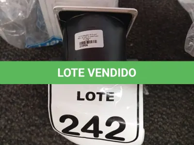 LOTE 242 - 10 CAIXAS PASSAGEM TAMPA INOX REG ALTURA SEM PARAF SUMMERS. NO ESTADO) ATENÇÃO! FAZER A VISITAÇÃO ANTES DE ARREMATAR, NÃO SABEMOS SE FUNCIONA. LEILÃO NÃO TEM GARANTIA E NEM DEVOLUÇÃO, SUJEITO A POSSÍVEIS AVARIAS VISÍVEIS/OCULTAS E/OU AUSÊNCIA DE COMPONENTES.