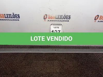 LOTE 107 - 01 LOTE C/GRANDE QUANTIDADE DE PERFIS P/FORROS. (NO ESTADO) ATENÇÃO! FAZER A VISITAÇÃO ANTES DE ARREMATAR, NÃO SABEMOS SE FUNCIONA. LEILÃO NÃO TEM GARANTIA E NEM DEVOLUÇÃO, SUJEITO A POSSÍVEIS AVARIAS VISÍVEIS/OCULTAS E/OU AUSÊNCIA DE COMPONENTES.