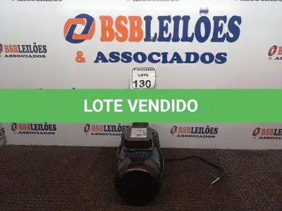 LOTE 130 - 01 MOTOBOMBA CENTRÍFUGA HIDROMASSAGEM MODELO ECH-100I POTÊNCIA 1CV. (NO ESTADO) ATENÇÃO! FAZER A VISITAÇÃO ANTES DE ARREMATAR, NÃO SABEMOS SE FUNCIONA. LEILÃO NÃO TEM GARANTIA E NEM DEVOLUÇÃO, SUJEITO A POSSÍVEIS AVARIAS VISÍVEIS/OCULTAS E/OU AUSÊNCIA DE COMPONENTES.