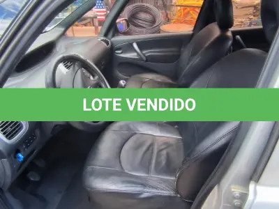 LOTE 011 - 01 CITROEN XSARA PICASSO II16GLXF ALCOOL/GASOLINA, NA COR PRATA, ANO 2010/2011.TODOS OS DOCUMENTOS DE 2024 PAGOS. (NO ESTADO)