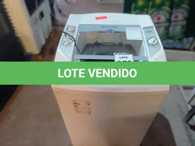 LOTE 370 - 01 MÁQUINA DE LAVAR ROUPAS BRASTEMP C/AVARIAS. (NO ESTADO) ATENÇÃO! FAZER A VISITAÇÃO ANTES DE ARREMATAR, NÃO SABEMOS SE FUNCIONA. LEILÃO NÃO TEM GARANTIA E NEM DEVOLUÇÃO, SUJEITO A POSSÍVEIS AVARIAS VISÍVEIS/OCULTAS E/OU AUSÊNCIA DE COMPONENTES.