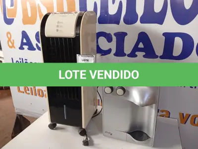LOTE 283 - 01PURIFICADOR DE ÁGUA MARCA SOFT E 01 CLIMATIZADOR DE ÁGUA MARCA CADENCE 220V. (NO ESTADO) ATENÇÃO! FAZER A VISITAÇÃO ANTES DE ARREMATAR, NÃO SABEMOS SE FUNCIONA. LEILÃO NÃO TEM GARANTIA E NEM DEVOLUÇÃO, SUJEITO A POSSÍVEIS AVARIAS VISÍVEIS/OCULTAS E/OU AUSÊNCIA DE COMPONENTES.
