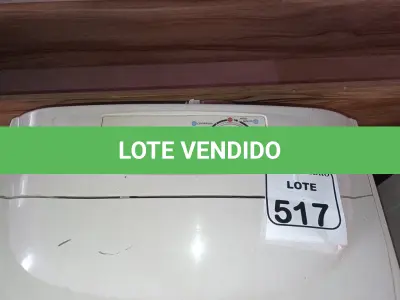 LOTE 517 - 01 MÁQUINA DE LAVAR ROUPAS BRASTEMP. (NO ESTADO) ATENÇÃO! FAZER A VISITAÇÃO ANTES DE ARREMATAR, NÃO SABEMOS SE FUNCIONA. LEILÃO NÃO TEM GARANTIA E NEM DEVOLUÇÃO, SUJEITO A POSSÍVEIS AVARIAS VISÍVEIS/OCULTAS E/OU AUSÊNCIA DE COMPONENTES.