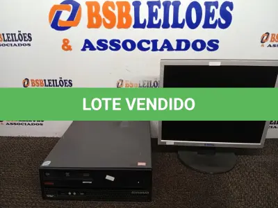 LOTE 279 - 01 CPU MARCA LENOVO E 01 MONITOR MARCA ITAUTEC. (NO ESTADO) ATENÇÃO! FAZER A VISITAÇÃO ANTES DE ARREMATAR, NÃO SABEMOS SE FUNCIONA. LEILÃO NÃO TEM GARANTIA E NEM DEVOLUÇÃO, SUJEITO A POSSÍVEIS AVARIAS VISÍVEIS/OCULTAS E/OU AUSÊNCIA DE COMPONENTES.