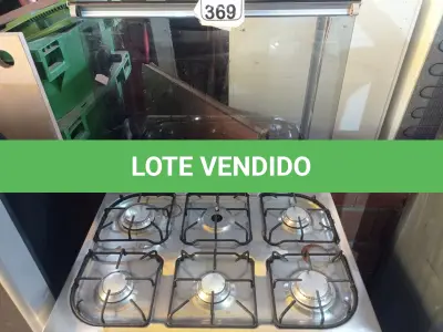 LOTE 369 - 01 FOGÃO A GÁS 06 BOCAS MARCA BRASTEMP. (NO ESTADO) ATENÇÃO! FAZER A VISITAÇÃO ANTES DE ARREMATAR, NÃO SABEMOS SE FUNCIONA. LEILÃO NÃO TEM GARANTIA E NEM DEVOLUÇÃO, SUJEITO A POSSÍVEIS AVARIAS VISÍVEIS/OCULTAS E/OU AUSÊNCIA DE COMPONENTES.