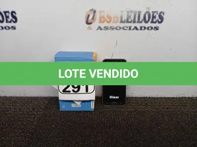 LOTE 291 - 01 CELULAR J3. (NO ESTADO) ATENÇÃO! FAZER A VISITAÇÃO ANTES DE ARREMATAR, NÃO SABEMOS SE FUNCIONA. LEILÃO NÃO TEM GARANTIA E NEM DEVOLUÇÃO, SUJEITO A POSSÍVEIS AVARIAS VISÍVEIS/OCULTAS E/OU AUSÊNCIA DE COMPONENTES.