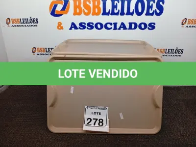 LOTE 278 - 01 LOTE COM APROXIMADAMENTE 40 BANDEJAS DIVERSAS. (NO ESTADO) ATENÇÃO! FAZER A VISITAÇÃO ANTES DE ARREMATAR, NÃO SABEMOS SE FUNCIONA. LEILÃO NÃO TEM GARANTIA E NEM DEVOLUÇÃO, SUJEITO A POSSÍVEIS AVARIAS VISÍVEIS/OCULTAS E/OU AUSÊNCIA DE COMPONENTES.