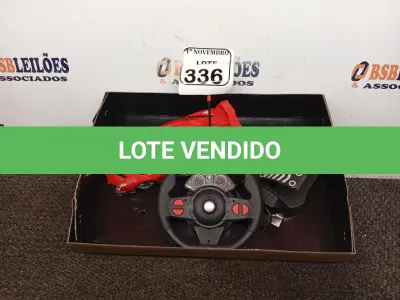 LOTE 336 - 01 CARRINHO DE CONTROLE REMOTO. (NO ESTADO) ATENÇÃO! FAZER A VISITAÇÃO ANTES DE ARREMATAR, NÃO SABEMOS SE FUNCIONA. LEILÃO NÃO TEM GARANTIA E NEM DEVOLUÇÃO, SUJEITO A POSSÍVEIS AVARIAS VISÍVEIS/OCULTAS E/OU AUSÊNCIA DE COMPONENTES.