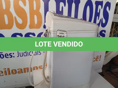 LOTE 266 - 01TANQUINHO MARCA COLORMAK 6.4K. (NO ESTADO) ATENÇÃO! FAZER A VISITAÇÃO ANTES DE ARREMATAR, NÃO SABEMOS SE FUNCIONA. LEILÃO NÃO TEM GARANTIA E NEM DEVOLUÇÃO, SUJEITO A POSSÍVEIS AVARIAS VISÍVEIS/OCULTAS E/OU AUSÊNCIA DE COMPONENTES.