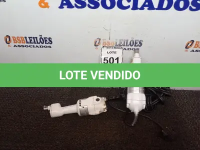 LOTE 501 - 02 SERRAS DE CORTAR GESSO. (NO ESTADO) ATENÇÃO! FAZER A VISITAÇÃO ANTES DE ARREMATAR, NÃO SABEMOS SE FUNCIONA. LEILÃO NÃO TEM GARANTIA E NEM DEVOLUÇÃO, SUJEITO A POSSÍVEIS AVARIAS VISÍVEIS/OCULTAS E/OU AUSÊNCIA DE COMPONENTES.
