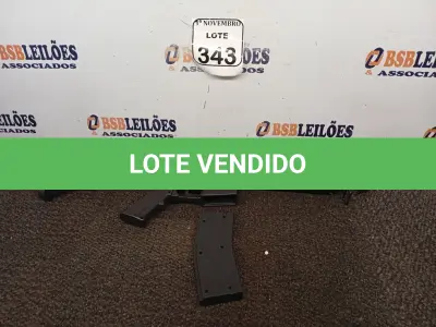 LOTE 343 - 01 METRALHADORA M4A-1 DE AIR SOFT. (NO ESTADO) ATENÇÃO! FAZER A VISITAÇÃO ANTES DE ARREMATAR, NÃO SABEMOS SE FUNCIONA. LEILÃO NÃO TEM GARANTIA E NEM DEVOLUÇÃO, SUJEITO A POSSÍVEIS AVARIAS VISÍVEIS/OCULTAS E/OU AUSÊNCIA DE COMPONENTES.