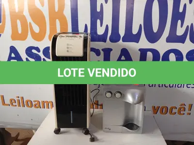 LOTE 283 - 01PURIFICADOR DE ÁGUA MARCA SOFT E 01 CLIMATIZADOR DE ÁGUA MARCA CADENCE 220V. (NO ESTADO) ATENÇÃO! FAZER A VISITAÇÃO ANTES DE ARREMATAR, NÃO SABEMOS SE FUNCIONA. LEILÃO NÃO TEM GARANTIA E NEM DEVOLUÇÃO, SUJEITO A POSSÍVEIS AVARIAS VISÍVEIS/OCULTAS E/OU AUSÊNCIA DE COMPONENTES.