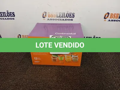 LOTE 341 - 01 CONJUNTO DE POTES DE PLÁSTICO C/ 12 UNIDADES (NOVO). (NO ESTADO) ATENÇÃO! FAZER A VISITAÇÃO ANTES DE ARREMATAR, NÃO SABEMOS SE FUNCIONA. LEILÃO NÃO TEM GARANTIA E NEM DEVOLUÇÃO, SUJEITO A POSSÍVEIS AVARIAS VISÍVEIS/OCULTAS E/OU AUSÊNCIA DE COMPONENTES.