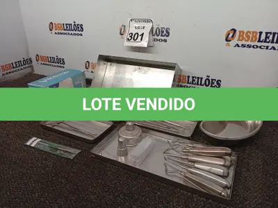 LOTE 301 - 01 LOTE COM MATERIAIS ODONTOLÓGICOS DIVERSOS. (NO ESTADO) ATENÇÃO! FAZER A VISITAÇÃO ANTES DE ARREMATAR, NÃO SABEMOS SE FUNCIONA. LEILÃO NÃO TEM GARANTIA E NEM DEVOLUÇÃO, SUJEITO A POSSÍVEIS AVARIAS VISÍVEIS/OCULTAS E/OU AUSÊNCIA DE COMPONENTES.