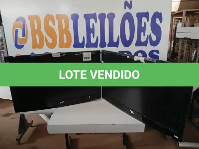 LOTE 265 - 02 TV”S MARCA LG 42” P/RETIRADA DE PEÇAS. (NO ESTADO) ATENÇÃO! FAZER A VISITAÇÃO ANTES DE ARREMATAR, NÃO SABEMOS SE FUNCIONA. LEILÃO NÃO TEM GARANTIA E NEM DEVOLUÇÃO, SUJEITO A POSSÍVEIS AVARIAS VISÍVEIS/OCULTAS E/OU AUSÊNCIA DE COMPONENTES.