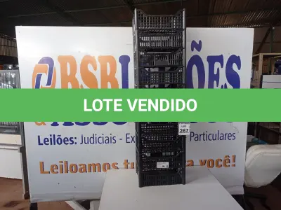 LOTE 267 - 10 CESTAS ORGANIZADORAS NA COR PRETA. (NO ESTADO) ATENÇÃO! FAZER A VISITAÇÃO ANTES DE ARREMATAR, NÃO SABEMOS SE FUNCIONA. LEILÃO NÃO TEM GARANTIA E NEM DEVOLUÇÃO, SUJEITO A POSSÍVEIS AVARIAS VISÍVEIS/OCULTAS E/OU AUSÊNCIA DE COMPONENTES.