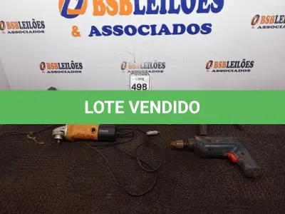 LOTE 498 - 01 SERRA SABRE MARCA DEWALT MODELO DC385-BR S/BATERIA 02 FURADEIRAS E 02 LIXADEIRAS MARCAS E MODELOS DIVERSOS P/RETIRADA DE PEÇAS. (NO ESTADO) ATENÇÃO! FAZER A VISITAÇÃO ANTES DE ARREMATAR, NÃO SABEMOS SE FUNCIONA. LEILÃO NÃO TEM GARANTIA E NEM DEVOLUÇÃO, SUJEITO A POSSÍVEIS AVARIAS VISÍVEIS/OCULTAS E/OU AUSÊNCIA DE COMPONENTES.