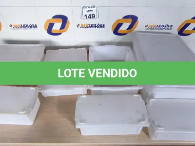 LOTE 149 - 07 CAIXAS ORGANIZADORAS EM PLÁSTICO TAMANHOS DIVERSOS. (NO ESTADO) ATENÇÃO! FAZER A VISITAÇÃO ANTES DE ARREMATAR, NÃO SABEMOS SE FUNCIONA. LEILÃO NÃO TEM GARANTIA E NEM DEVOLUÇÃO, SUJEITO A POSSÍVEIS AVARIAS VISÍVEIS/OCULTAS E/OU AUSÊNCIA DE COMPONENTES.