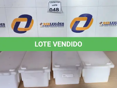 LOTE 048 - 04 CAIXAS ORGANIZADORAS PEQUENAS EM PLÁSTICO. (NO ESTADO) ATENÇÃO! FAZER A VISITAÇÃO ANTES DE ARREMATAR, NÃO SABEMOS SE FUNCIONA. LEILÃO NÃO TEM GARANTIA E NEM DEVOLUÇÃO, SUJEITO A POSSÍVEIS AVARIAS VISÍVEIS/OCULTAS E/OU AUSÊNCIA DE COMPONENTES.