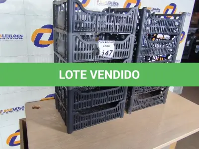 LOTE 147 - 10 CESTOS ORGANIZADORES EM PLÁSTICO NA COR PRETA. (NO ESTADO) ATENÇÃO! FAZER A VISITAÇÃO ANTES DE ARREMATAR, NÃO SABEMOS SE FUNCIONA. LEILÃO NÃO TEM GARANTIA E NEM DEVOLUÇÃO, SUJEITO A POSSÍVEIS AVARIAS VISÍVEIS/OCULTAS E/OU AUSÊNCIA DE COMPONENTES.