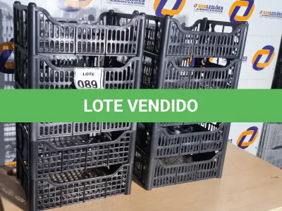 LOTE 089 - 10 CESTOS ORGANIZADORES EM PLÁSTICO NA COR PRETA. (NO ESTADO) ATENÇÃO! FAZER A VISITAÇÃO ANTES DE ARREMATAR, NÃO SABEMOS SE FUNCIONA. LEILÃO NÃO TEM GARANTIA E NEM DEVOLUÇÃO, SUJEITO A POSSÍVEIS AVARIAS VISÍVEIS/OCULTAS E/OU AUSÊNCIA DE COMPONENTES.