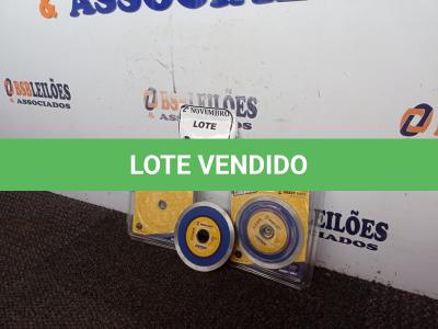 LOTE 016 - 02 DISCOS DIAMANTADOS CONTÍNUOS MARCA HEAVY DUTY(NOVO). (NO ESTADO) ATENÇÃO! FAZER A VISITAÇÃO ANTES DE ARREMATAR, NÃO SABEMOS SE FUNCIONA. LEILÃO NÃO TEM GARANTIA E NEM DEVOLUÇÃO, SUJEITO A POSSÍVEIS AVARIAS VISÍVEIS/OCULTAS E/OU AUSÊNCIA DE COMPONENTES.