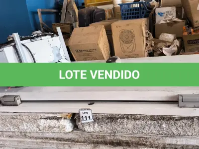 LOTE 111 - 01 CÂMARA FRIA DE CONGELAMENTO 25º COMPLETA. (NO ESTADO) ATENÇÃO! FAZER A VISITAÇÃO ANTES DE ARREMATAR, NÃO SABEMOS SE FUNCIONA. LEILÃO NÃO TEM GARANTIA E NEM DEVOLUÇÃO, SUJEITO A POSSÍVEIS AVARIAS VISÍVEIS/OCULTAS E/OU AUSÊNCIA DE COMPONENTES.
