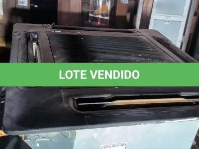LOTE 038 - 01 EVAPORADORA DE TETO K7. (NO ESTADO) ATENÇÃO! FAZER A VISITAÇÃO ANTES DE ARREMATAR, NÃO SABEMOS SE FUNCIONA. LEILÃO NÃO TEM GARANTIA E NEM DEVOLUÇÃO, SUJEITO A POSSÍVEIS AVARIAS VISÍVEIS/OCULTAS E/OU AUSÊNCIA DE COMPONENTES.