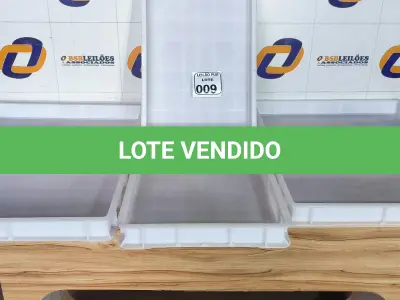 LOTE 009 - 06 CAIXAS ORGANIZADORAS EM PLÁSTICO. (NO ESTADO) ATENÇÃO! FAZER A VISITAÇÃO ANTES DE ARREMATAR, NÃO SABEMOS SE FUNCIONA. LEILÃO NÃO TEM GARANTIA E NEM DEVOLUÇÃO, SUJEITO A POSSÍVEIS AVARIAS VISÍVEIS/OCULTAS E/OU AUSÊNCIA DE COMPONENTES.